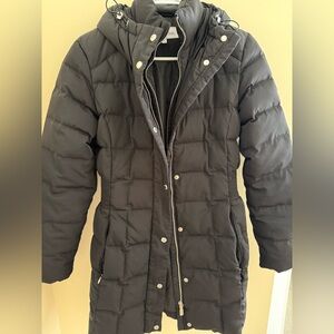 Calvin Klein Hooded Black Puffer coat